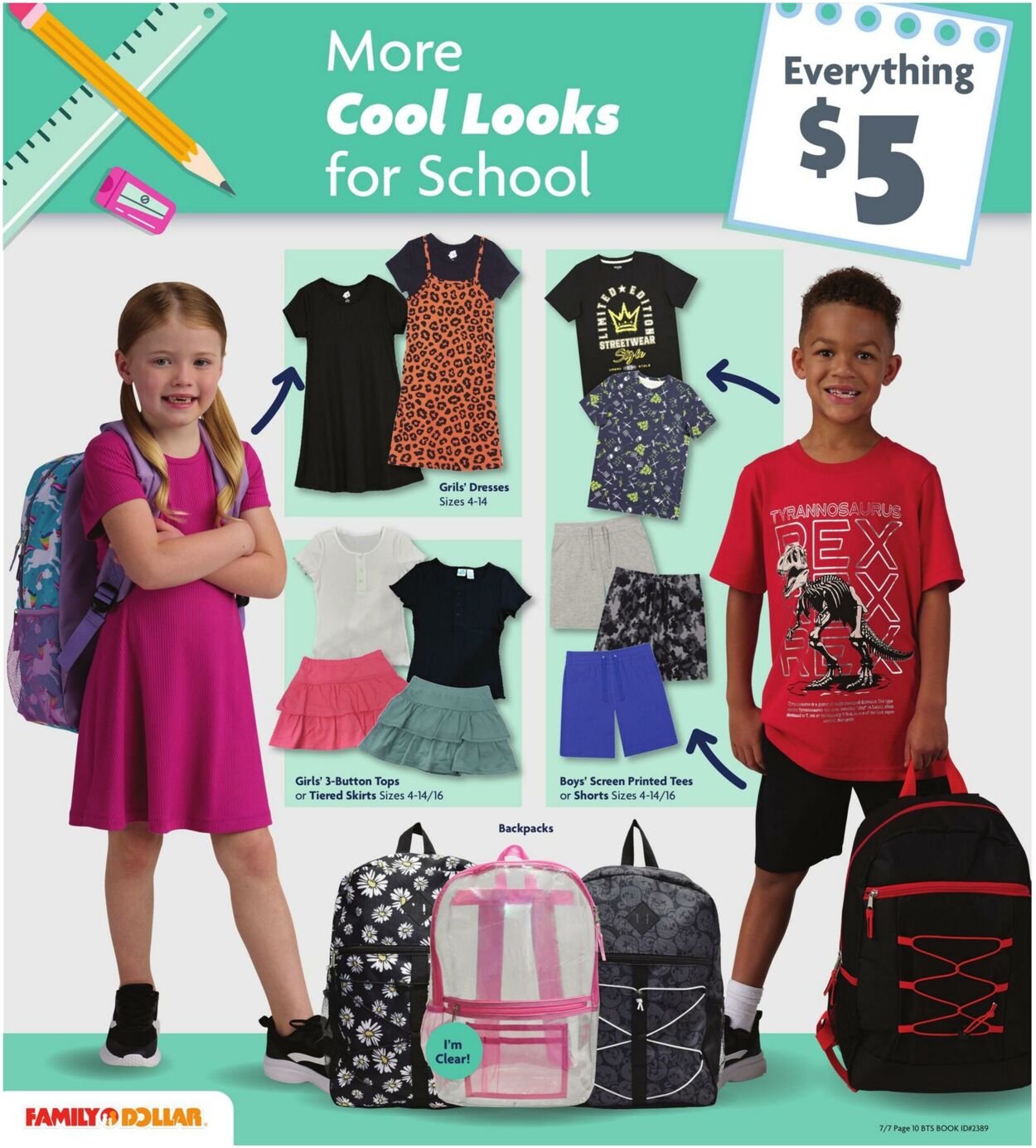Weekly ad Family Dollar 07/07/2025 - 09/01/2025