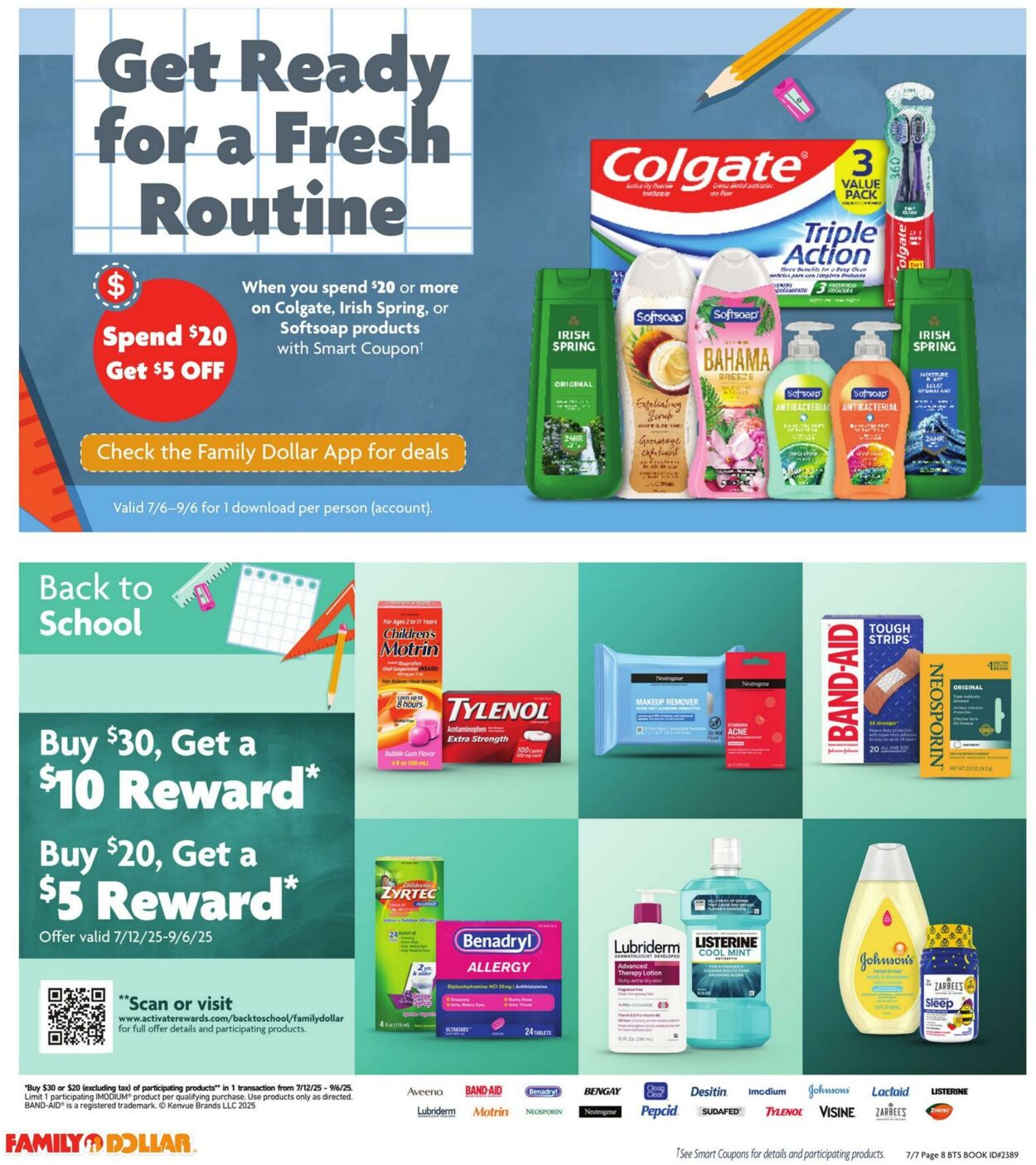 Weekly ad Family Dollar 07/07/2025 - 09/01/2025