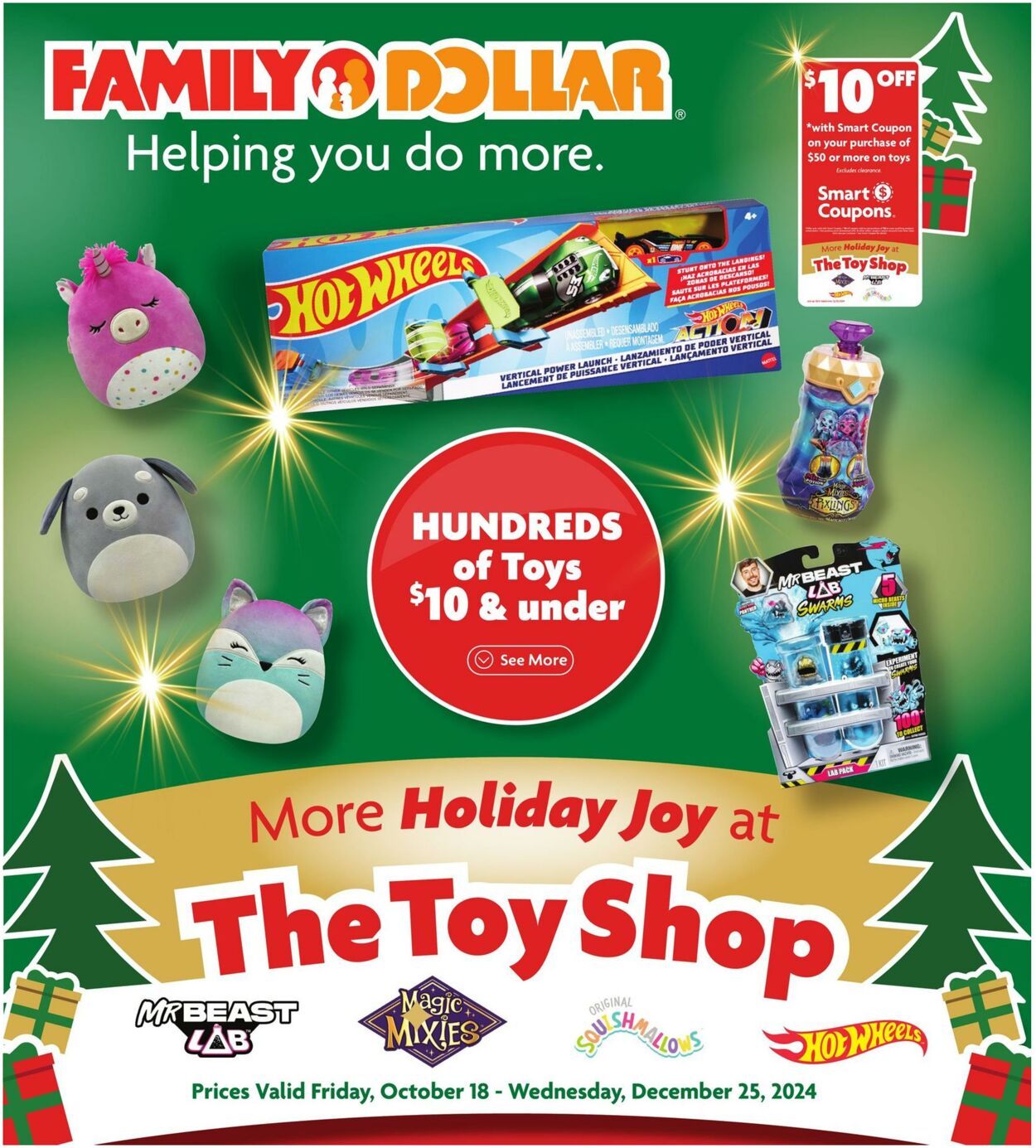 Weekly ad Family Dollar 10/18/2024 - 12/25/2024