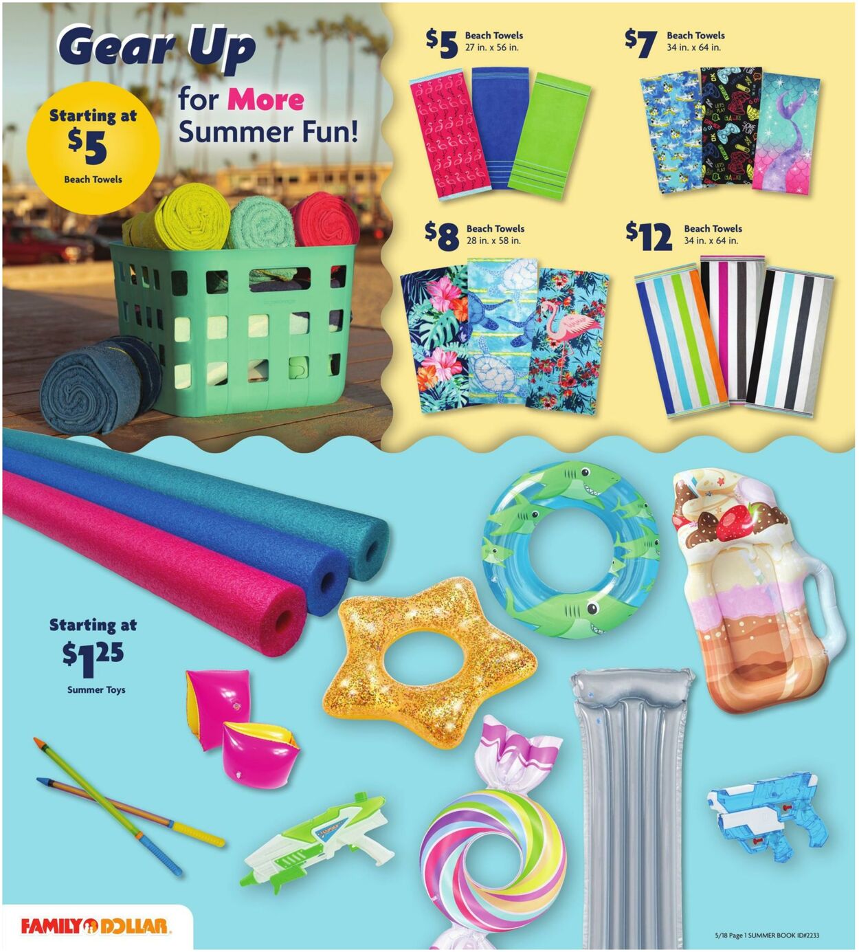 Weekly ad Family Dollar 05/18/2025 - 07/06/2025
