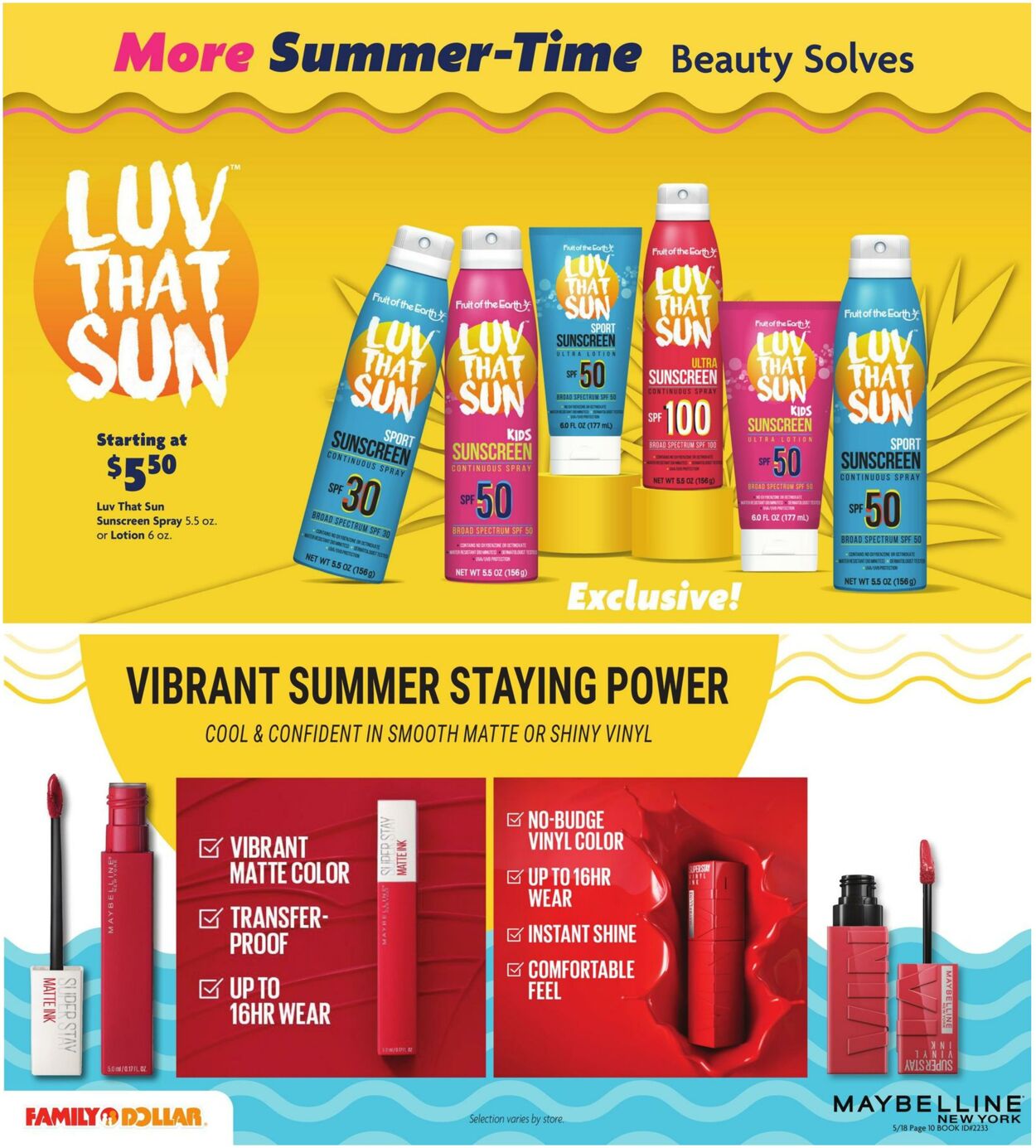 Weekly ad Family Dollar 05/18/2025 - 07/06/2025