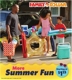 Weekly ad Family Dollar 05/18/2025 - 07/06/2025