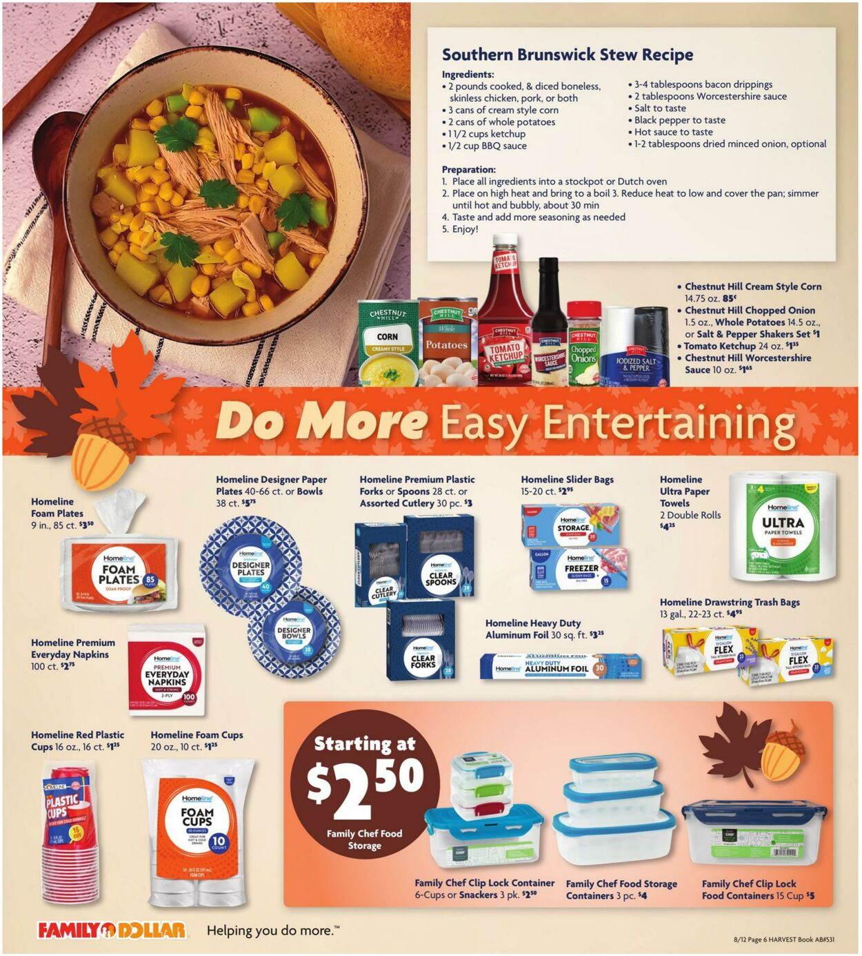 Weekly ad Family Dollar 08/12/2024 - 10/31/2024