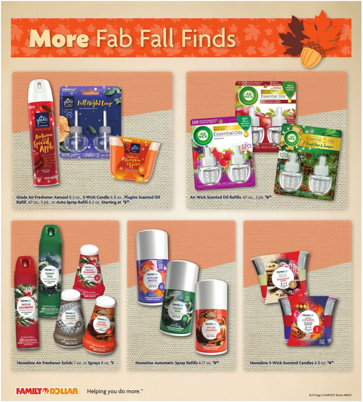 Weekly ad Family Dollar 08/12/2024 - 10/31/2024