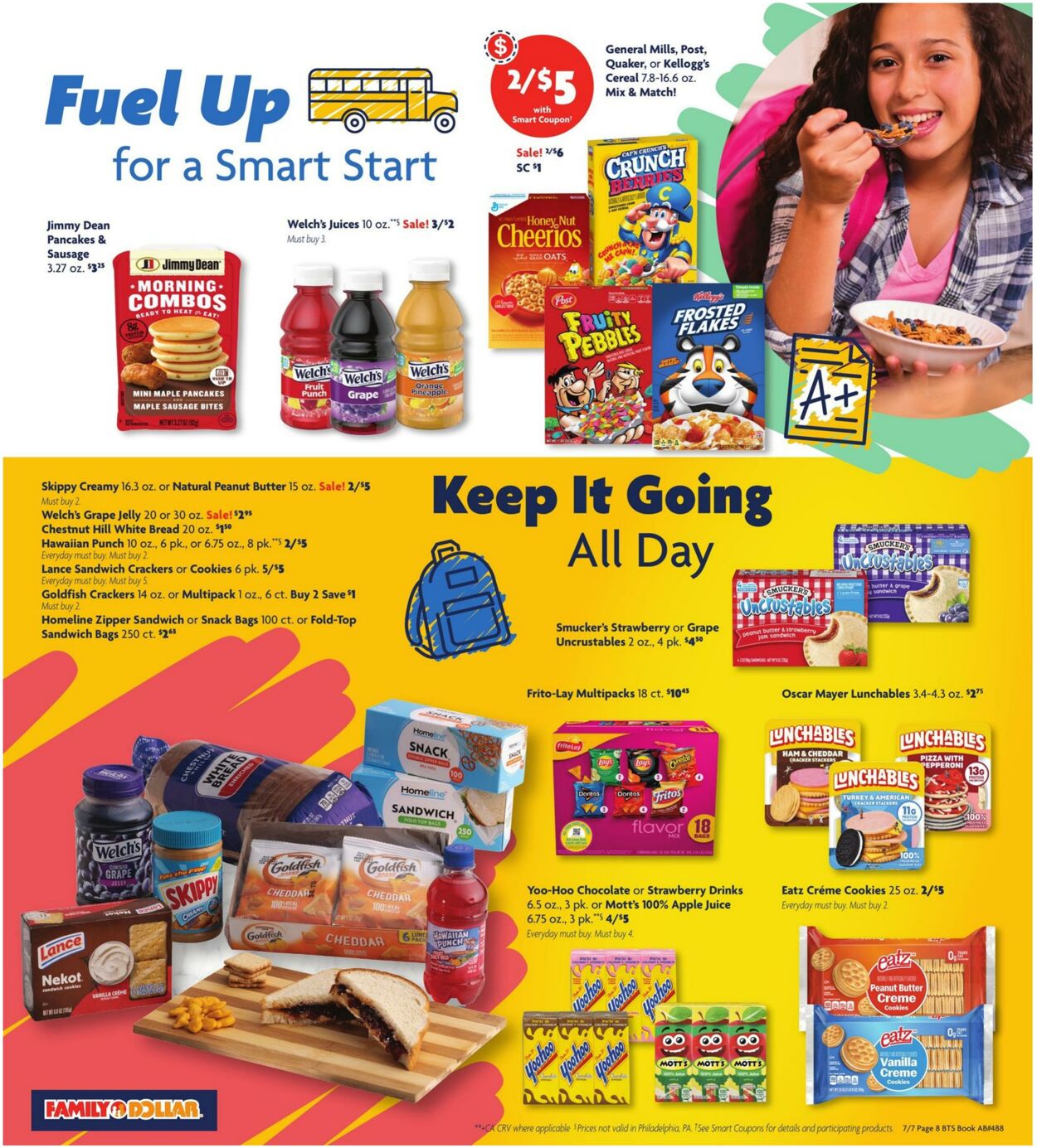 Weekly ad Family Dollar 07/07/2024 - 08/31/2024