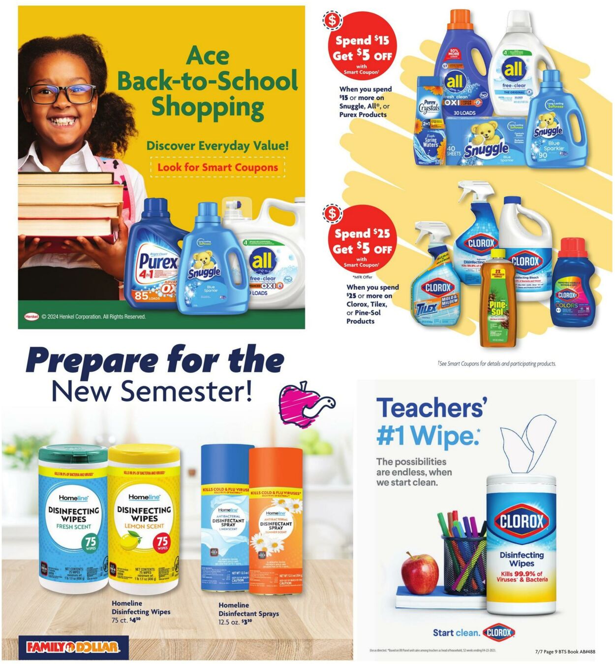 Weekly ad Family Dollar 07/07/2024 - 08/31/2024