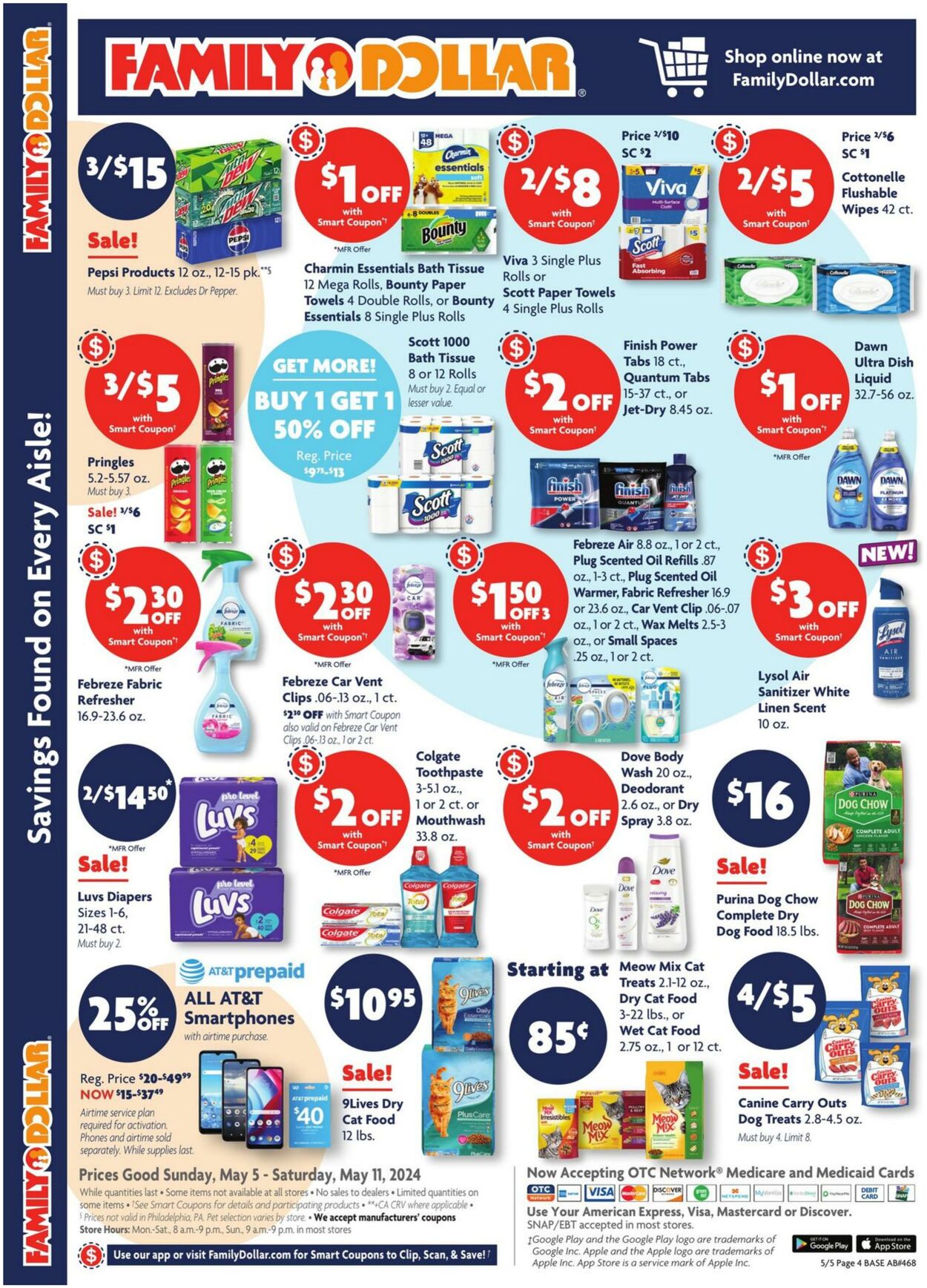 Weekly ad Family Dollar 05/05/2024 - 05/11/2024