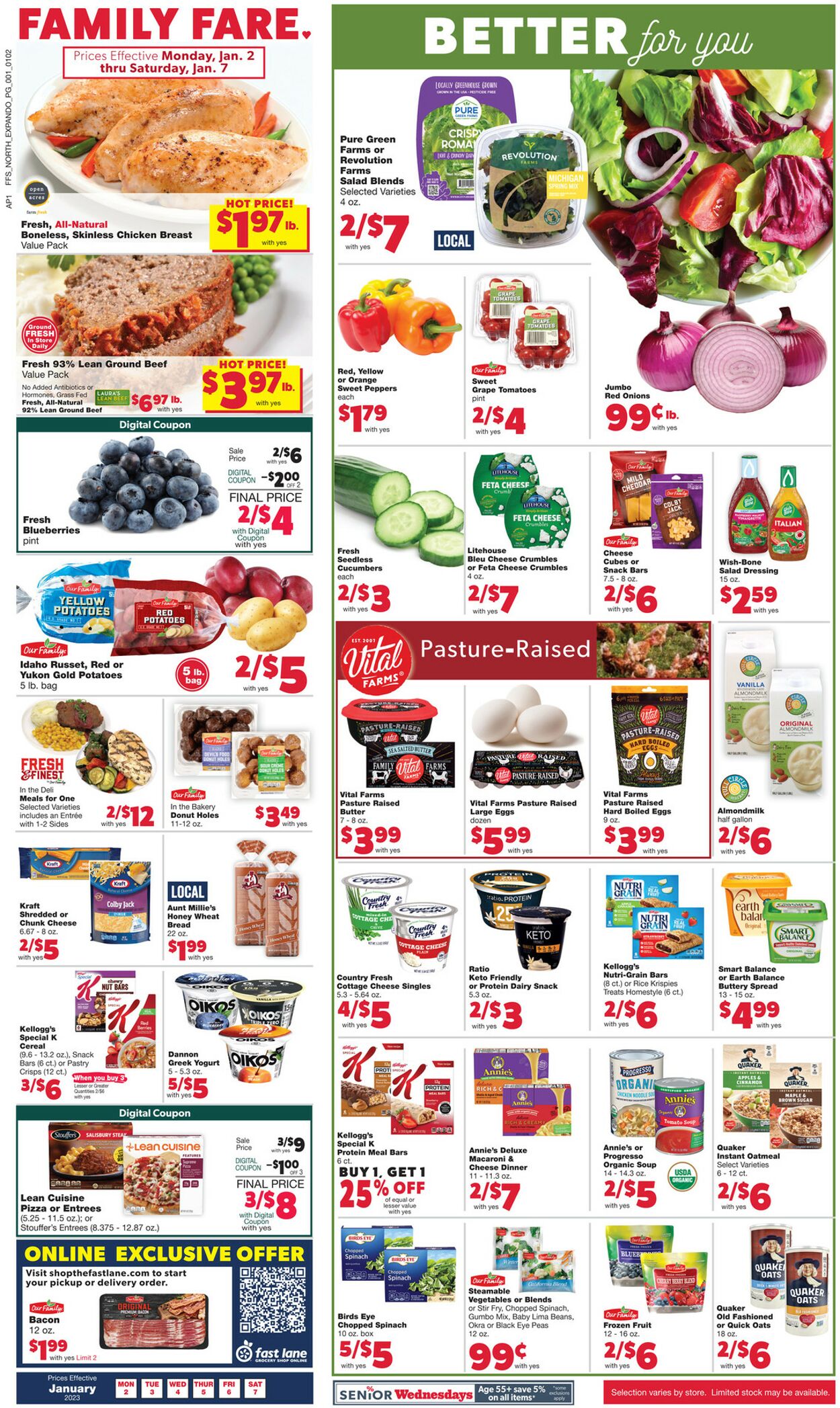Weekly ad Family Fare 01/02/2023-01/07/2023