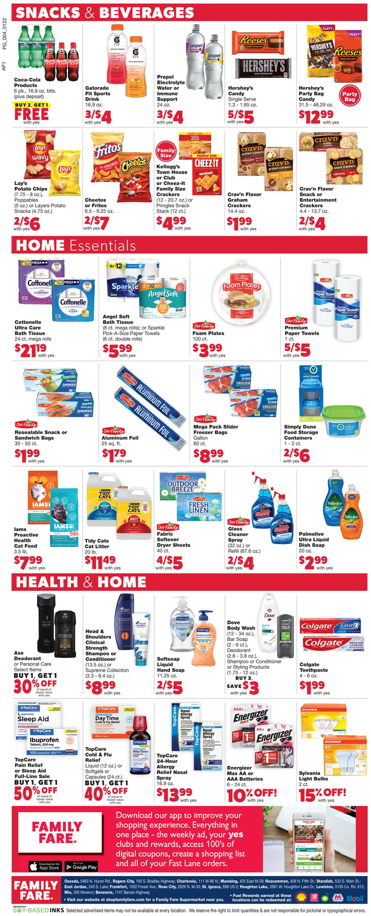 Weekly ad Family Fare 01/22/2023 - 01/28/2023