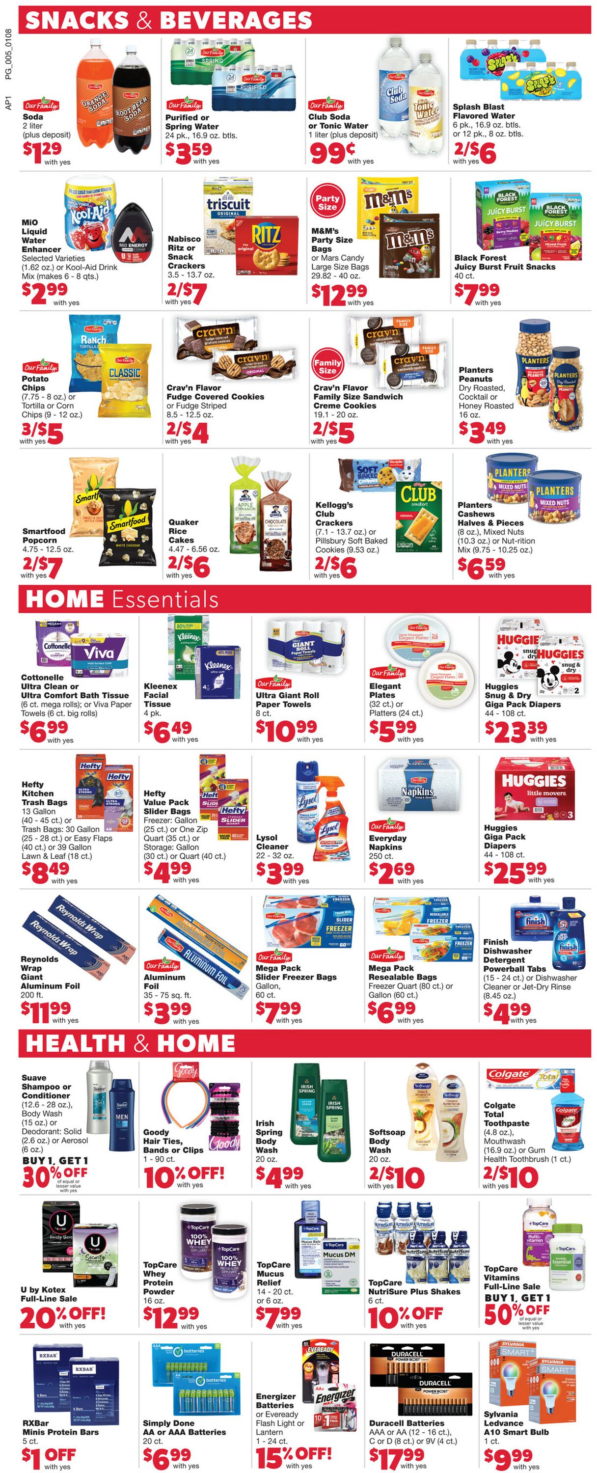 Weekly ad Family Fare 01/08/2023 - 01/14/2023