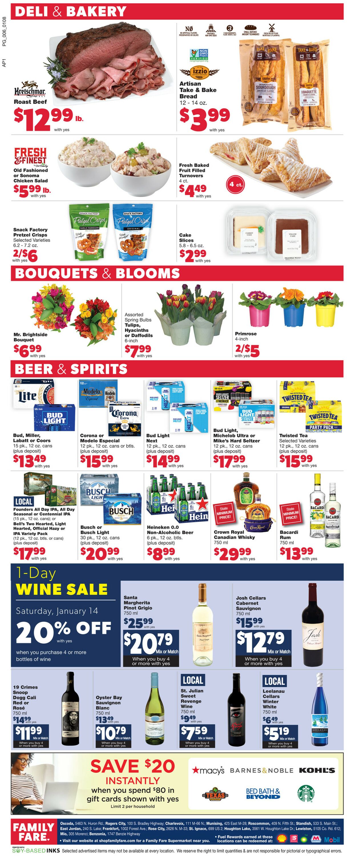 Weekly ad Family Fare 01/08/2023 - 01/14/2023