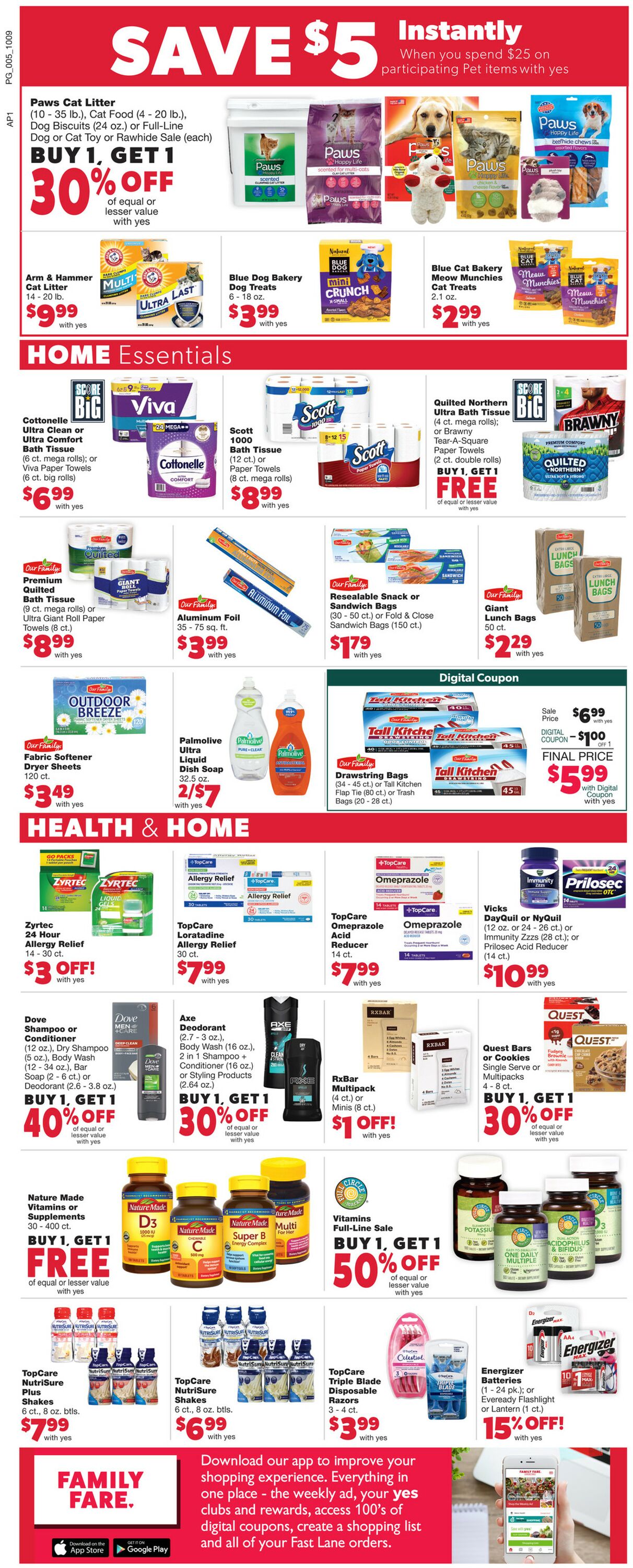 Weekly ad Family Fare 10/09/2022 - 10/15/2022