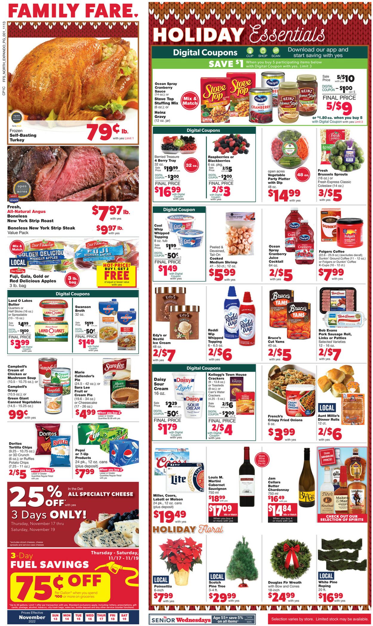 Weekly ad Family Fare 11/13/2022 - 11/19/2022