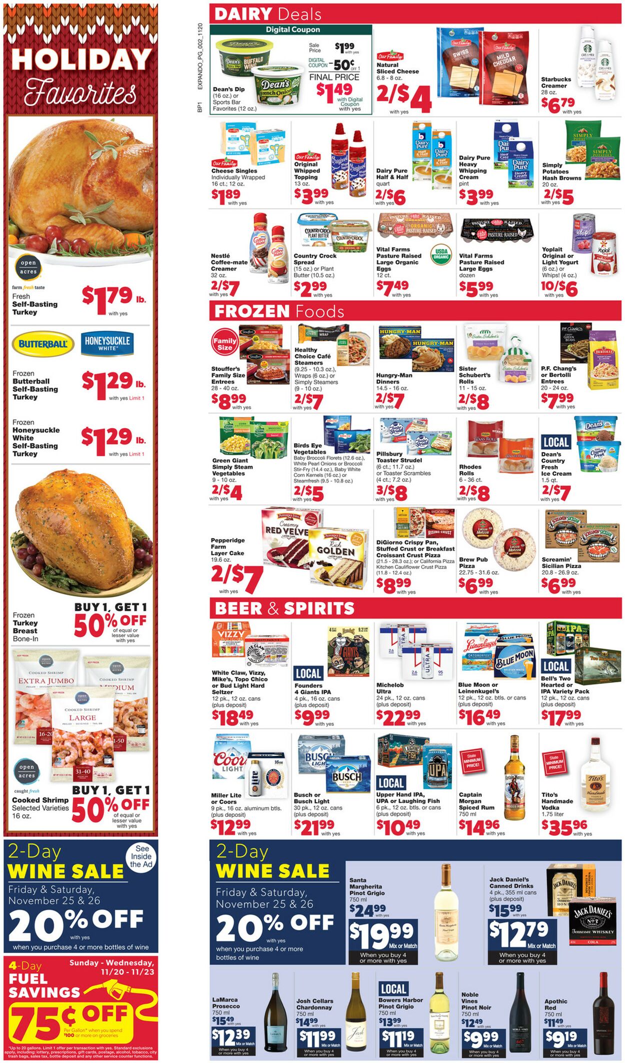 Weekly ad Family Fare 11/20/2022 - 11/26/2022