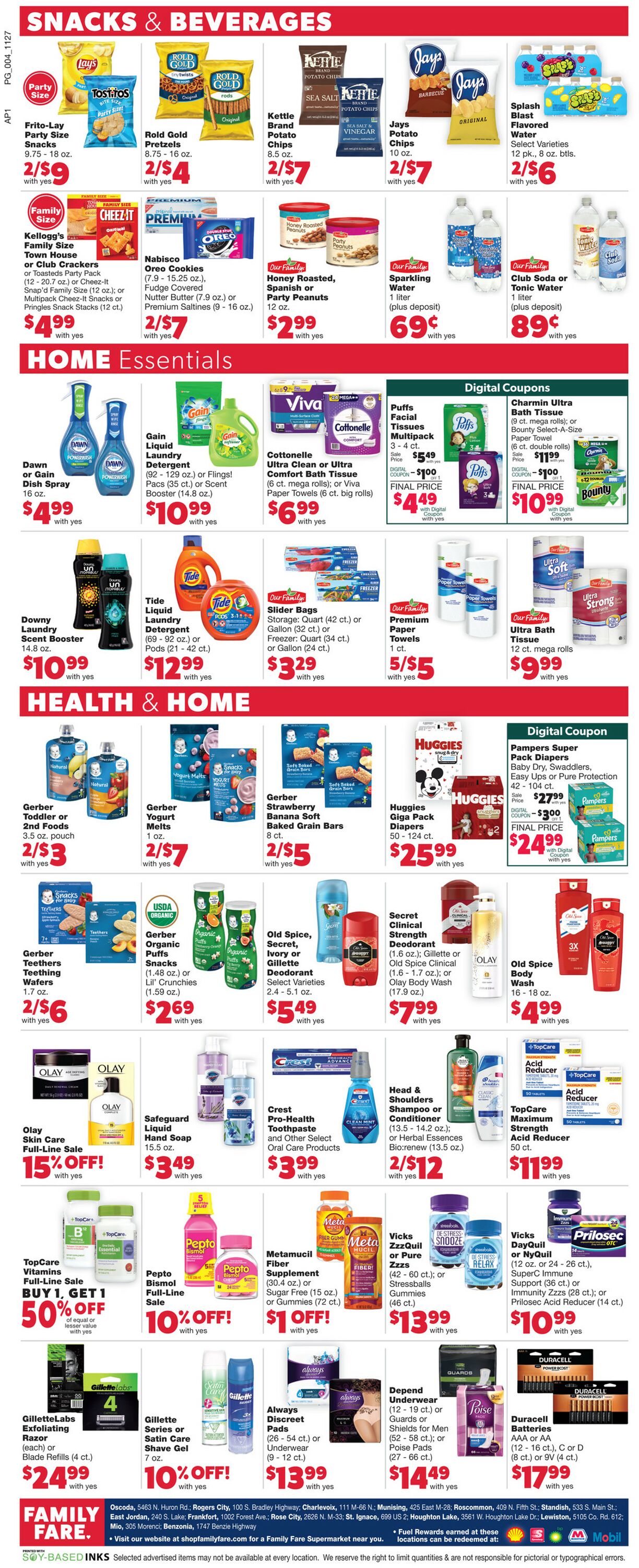 Weekly ad Family Fare 11/27/2022 - 12/03/2022