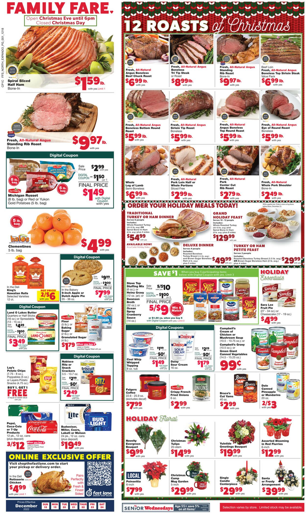Weekly ad Family Fare 12/18/2022-12/24/2022