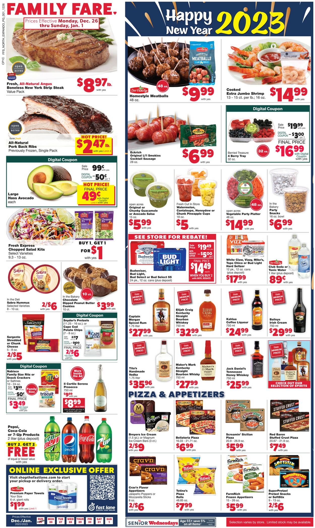 Weekly ad Family Fare 12/26/2022-01/01/2023