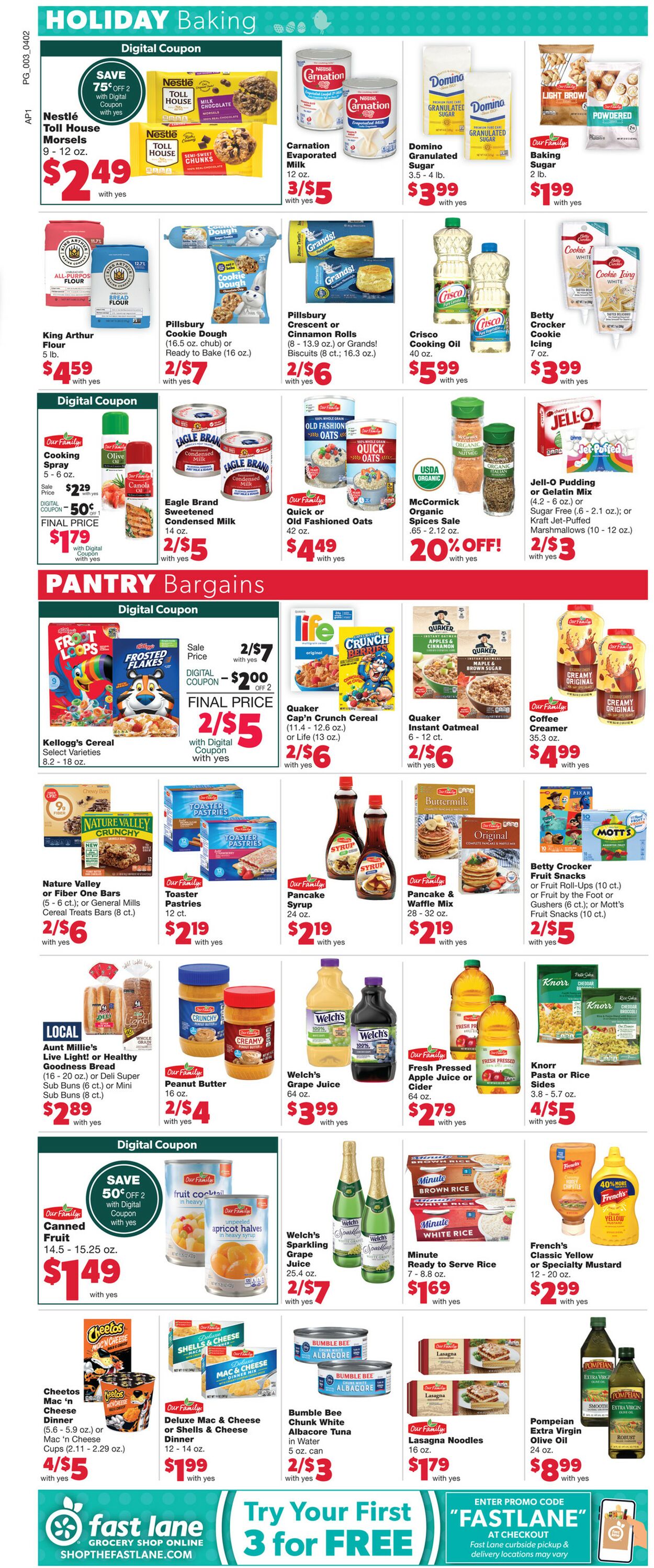 Weekly ad Family Fare 04/02/2023 - 04/09/2023