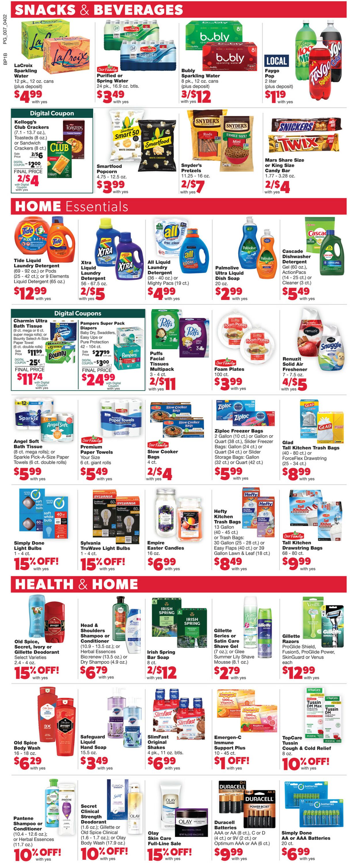 Weekly ad Family Fare 04/02/2023 - 04/09/2023