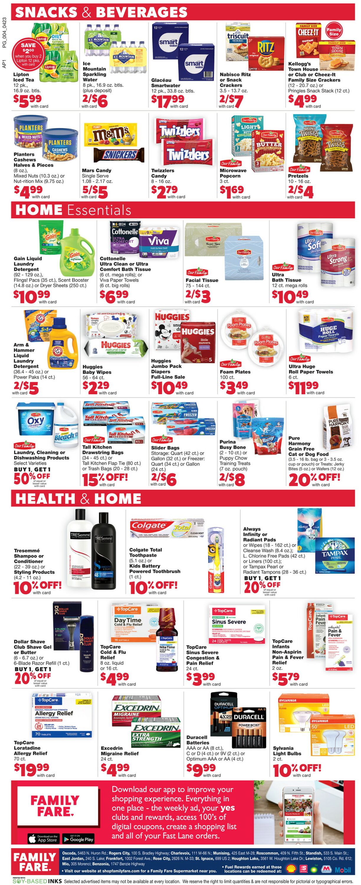 Weekly ad Family Fare 04/23/2023 - 04/29/2023