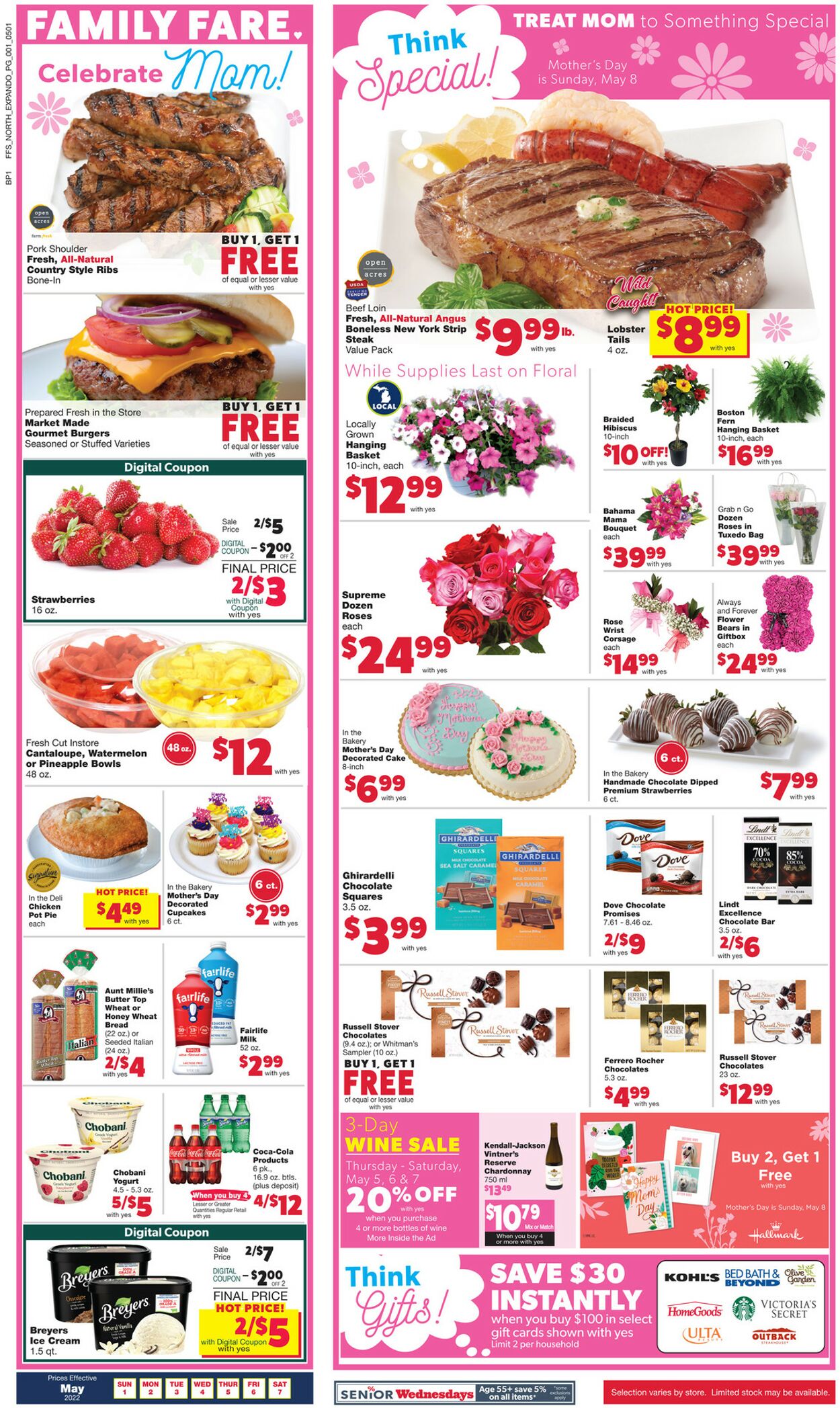 Weekly ad Family Fare 05/01/2022 - 05/07/2022