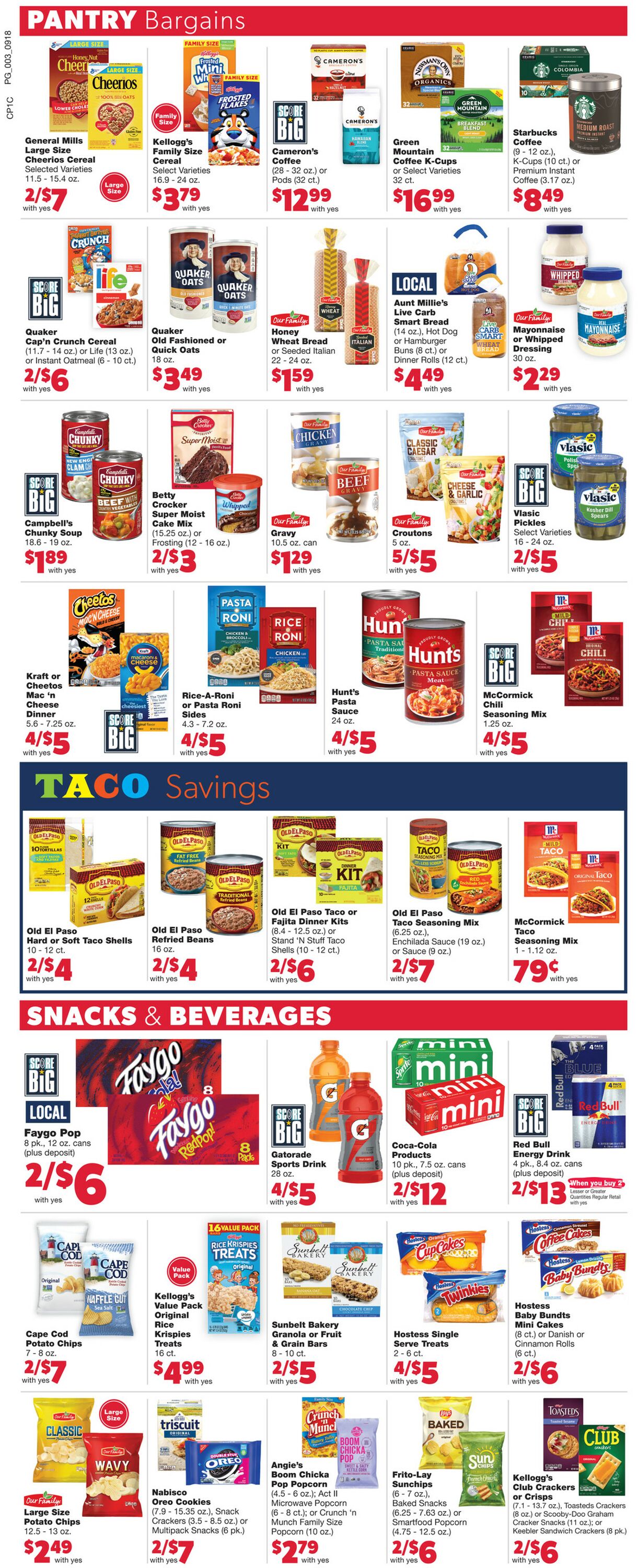 Weekly ad Family Fare 09/18/2022 - 09/24/2022