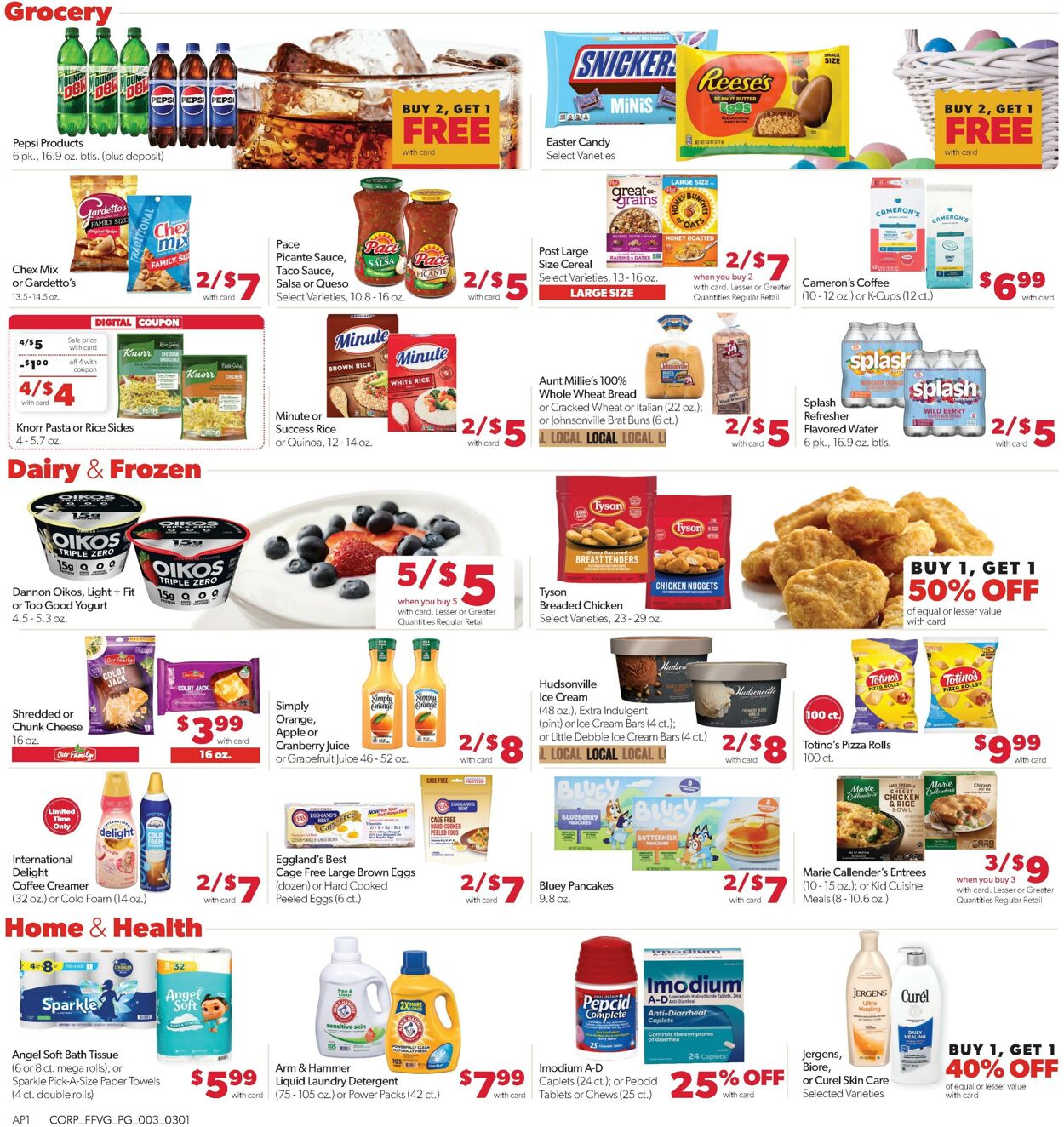 Weekly ad Family Fare 03/01/2026 - 03/07/2026