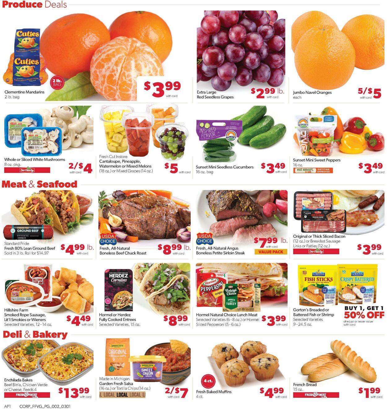 Weekly ad Family Fare 03/01/2026 - 03/07/2026