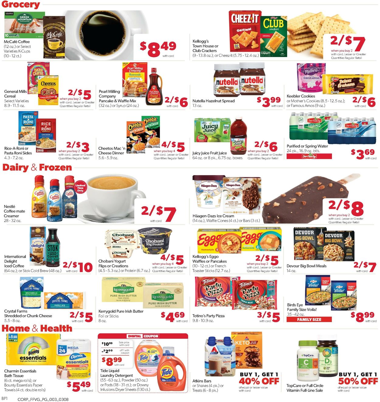 Weekly ad Family Fare 03/08/2026 - 03/14/2026