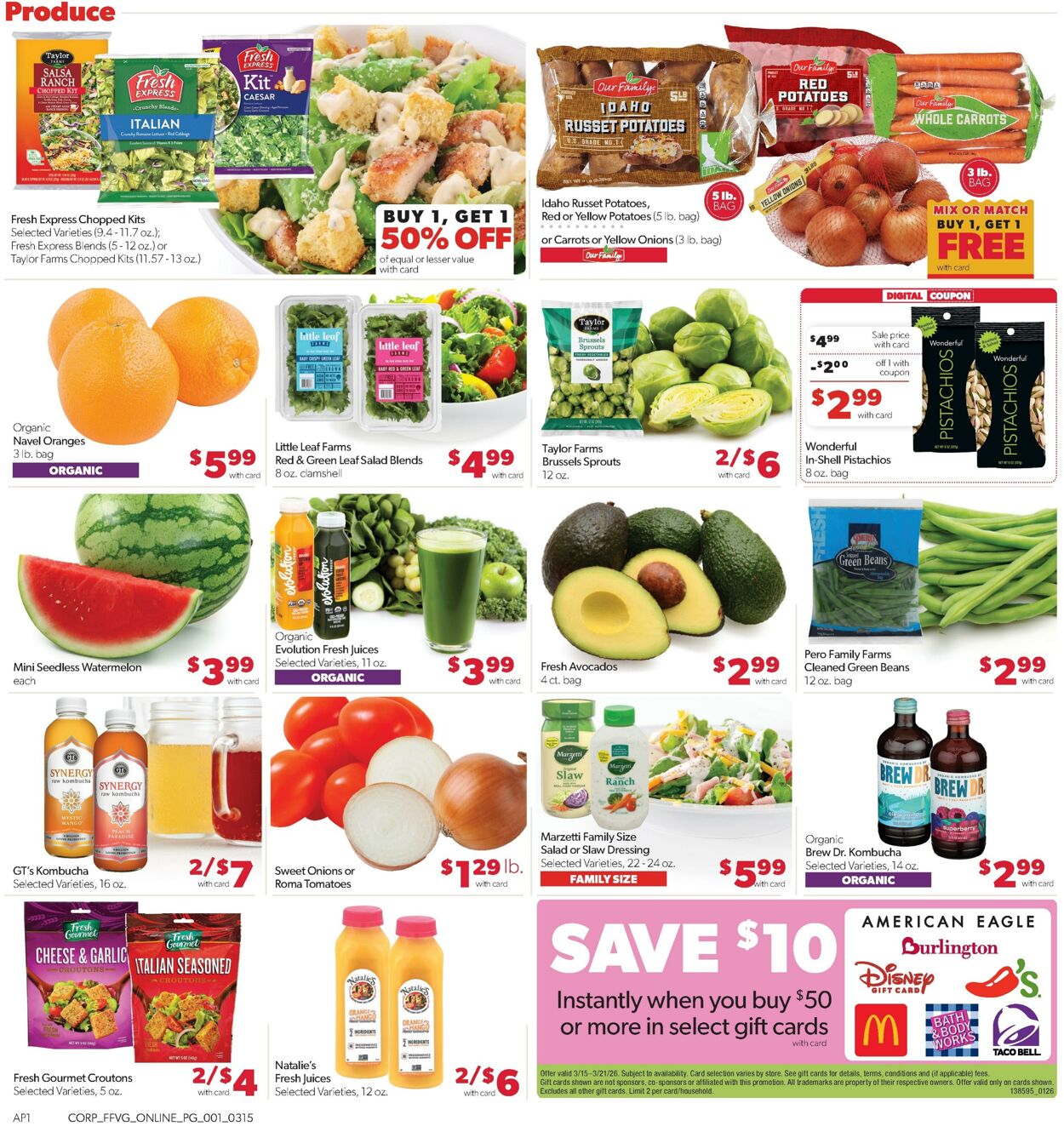 Weekly ad Family Fare 03/15/2026 - 03/21/2026
