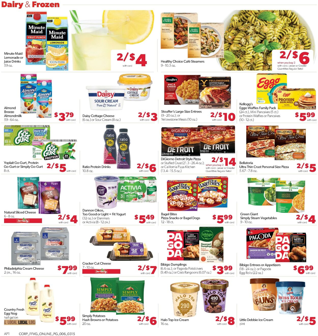 Weekly ad Family Fare 03/15/2026 - 03/21/2026