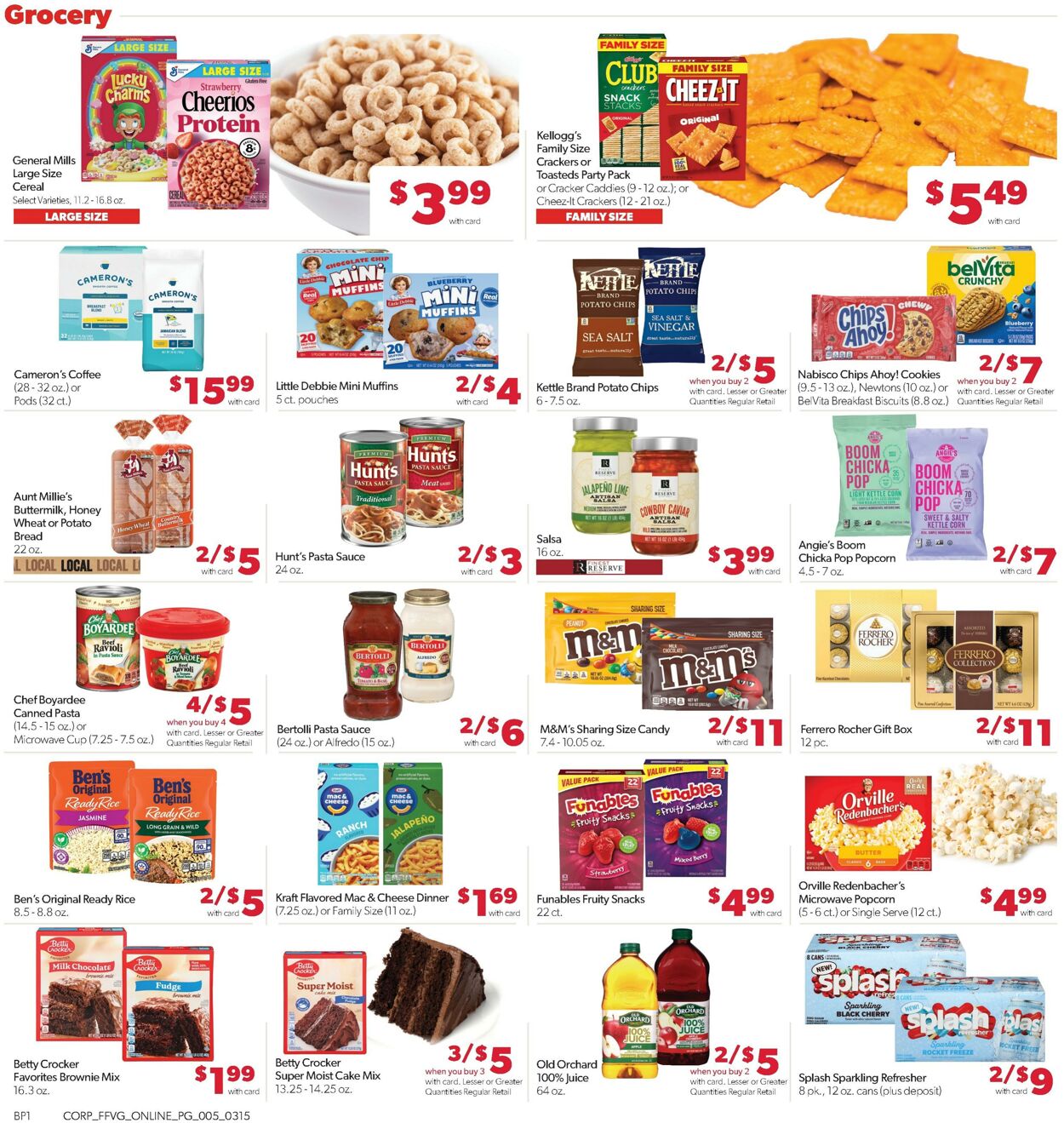 Weekly ad Family Fare 03/15/2026 - 03/21/2026