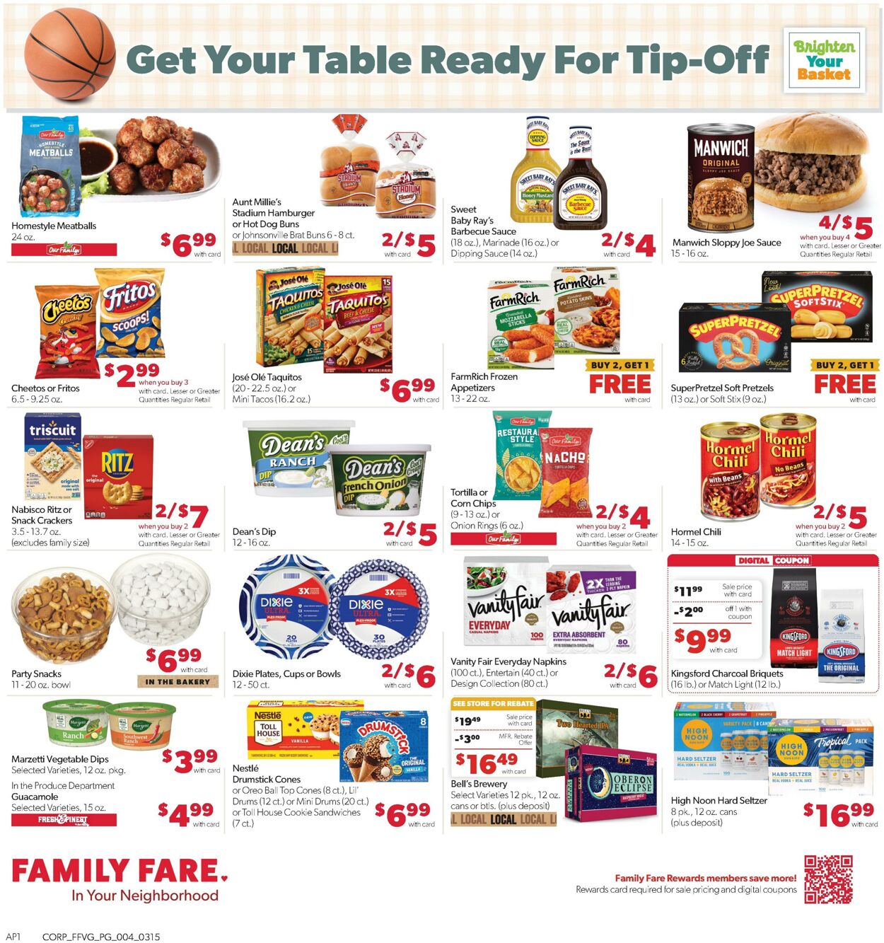 Weekly ad Family Fare 03/13/2026 - 03/14/2026