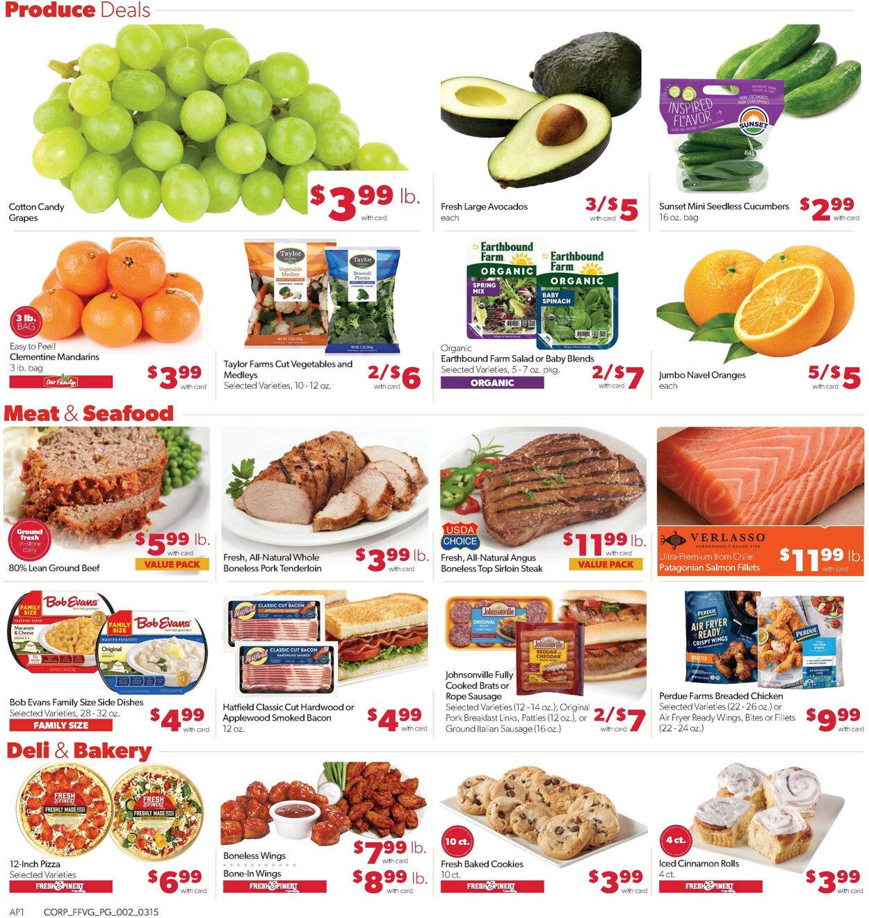 Weekly ad Family Fare 03/13/2026 - 03/14/2026