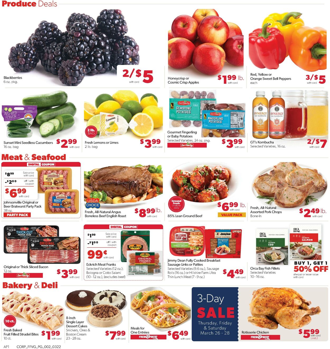 Weekly ad Family Fare 03/22/2026 - 03/28/2026