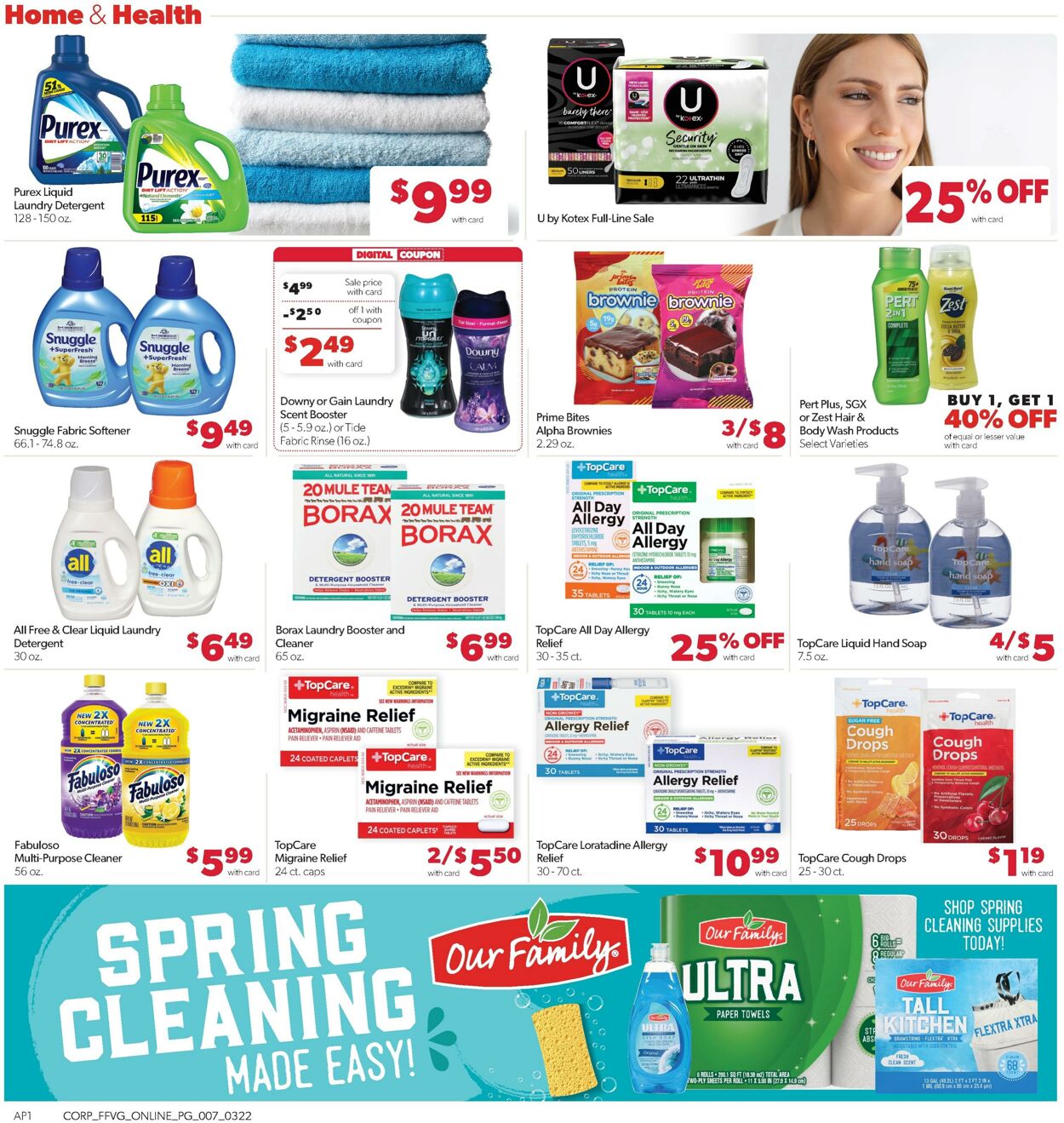 Weekly ad Family Fare 03/22/2026 - 03/28/2026