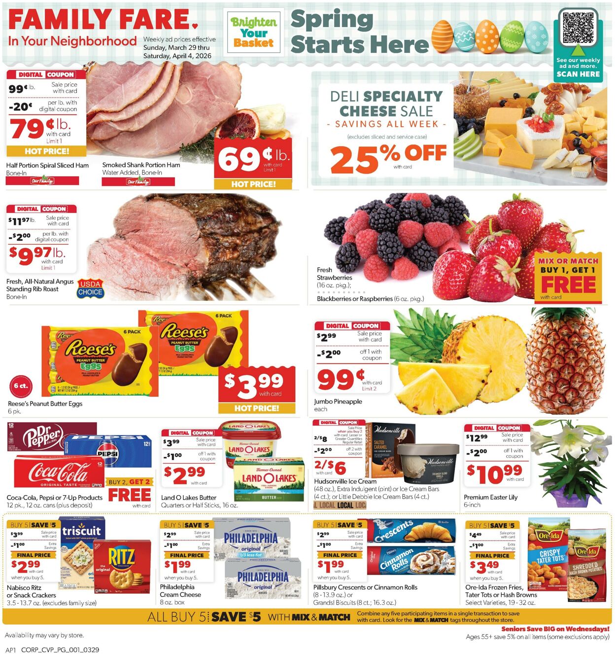 Weekly ad Family Fare 03/29/2026 - 04/04/2026