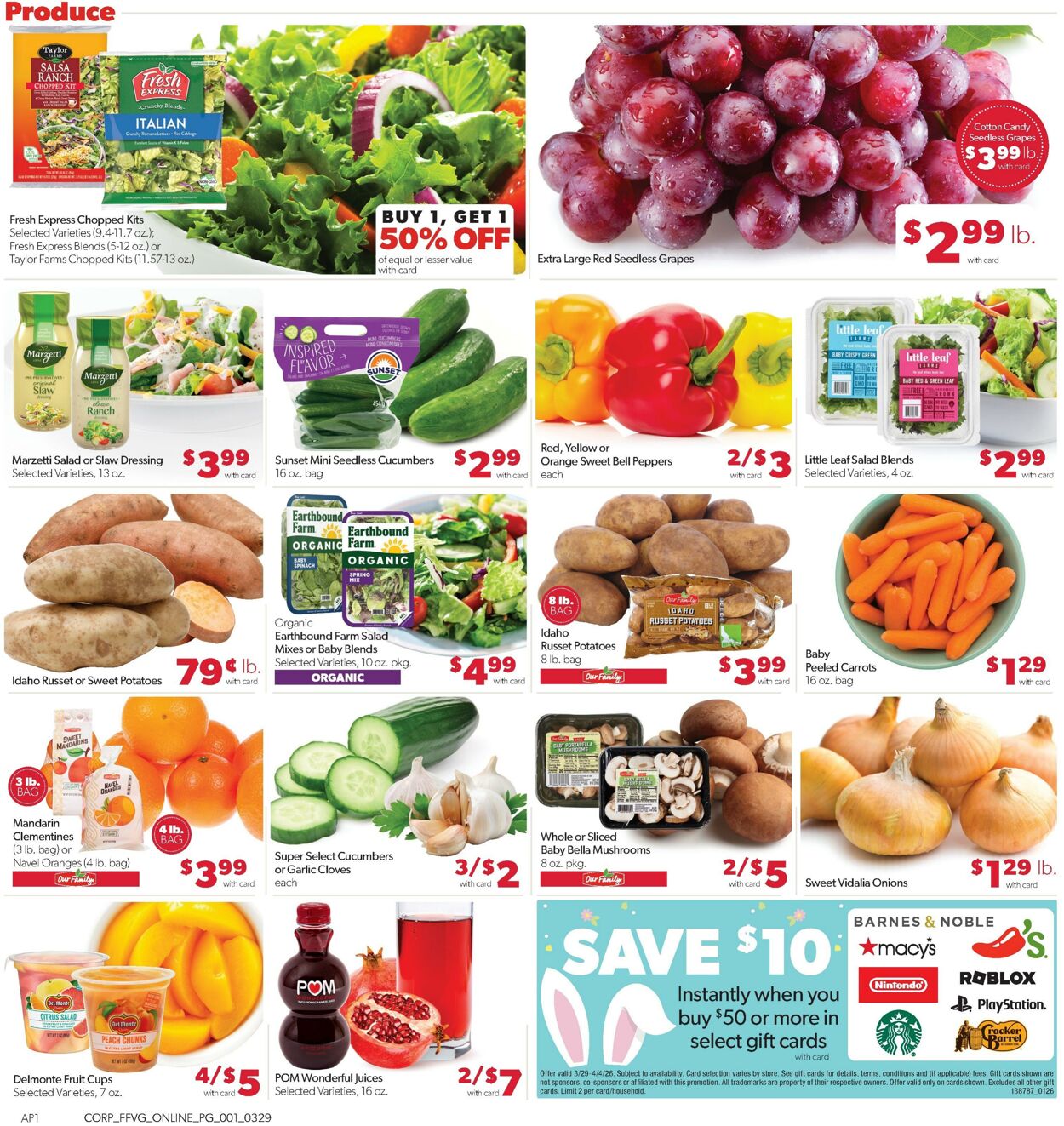Weekly ad Family Fare 03/27/2026 - 03/28/2026