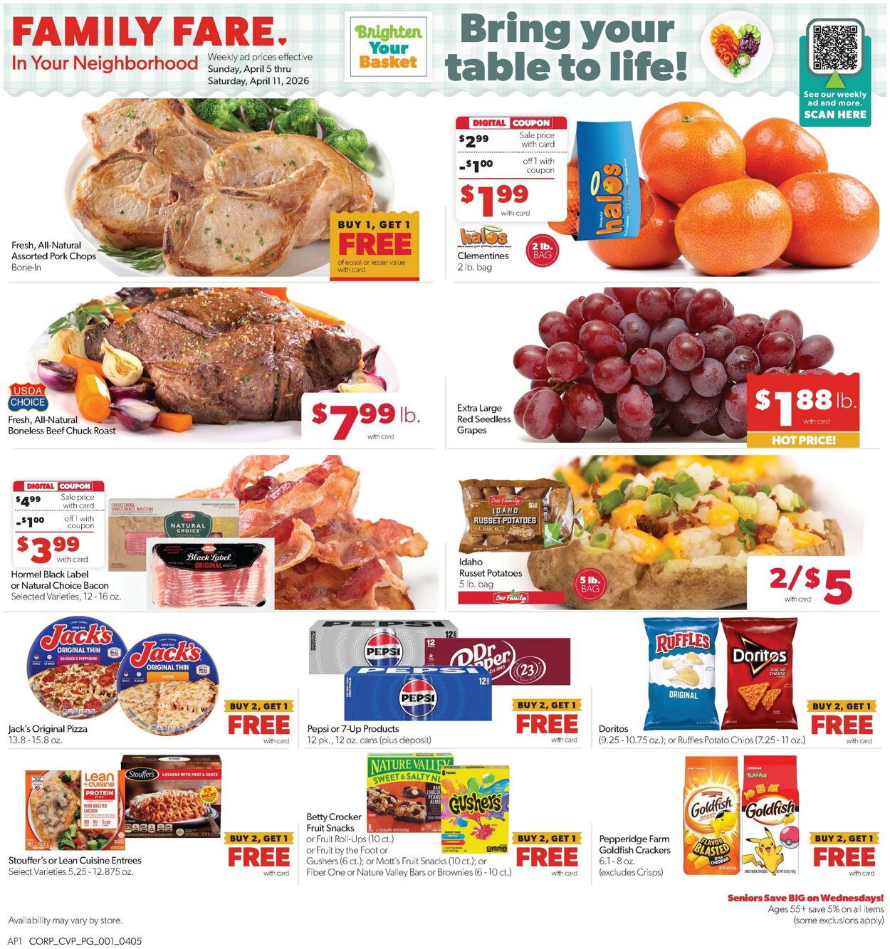 Weekly ad Family Fare 04/05/2026 - 04/11/2026