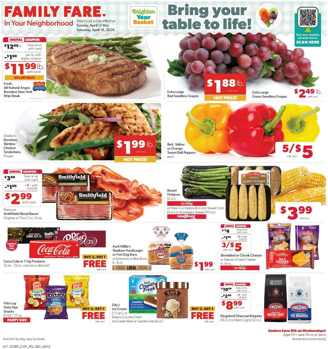 Weekly ad Family Fare 04/10/2026 - 04/11/2026