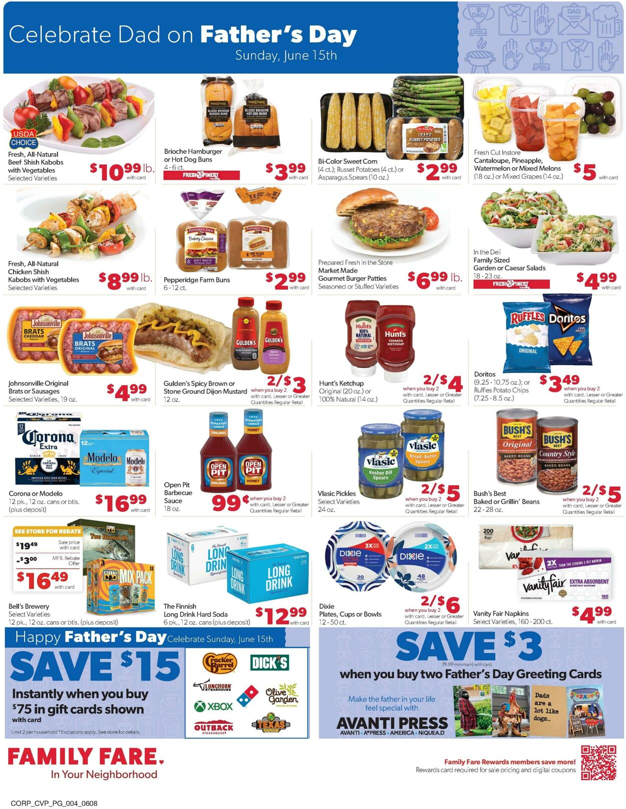 Weekly ad Family Fare 06/08/2025 - 06/14/2025