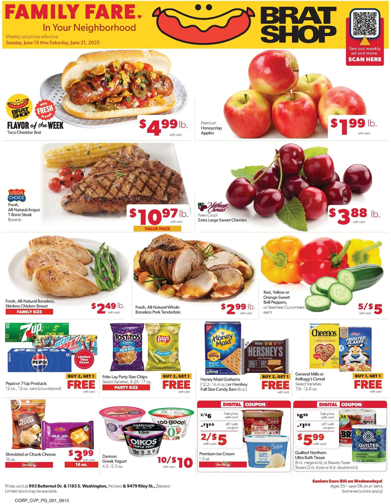 Weekly ad Family Fare 06/15/2025 - 06/21/2025