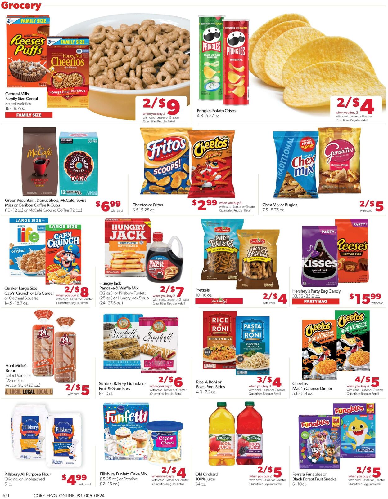Weekly ad Family Fare 08/24/2025 - 08/30/2025