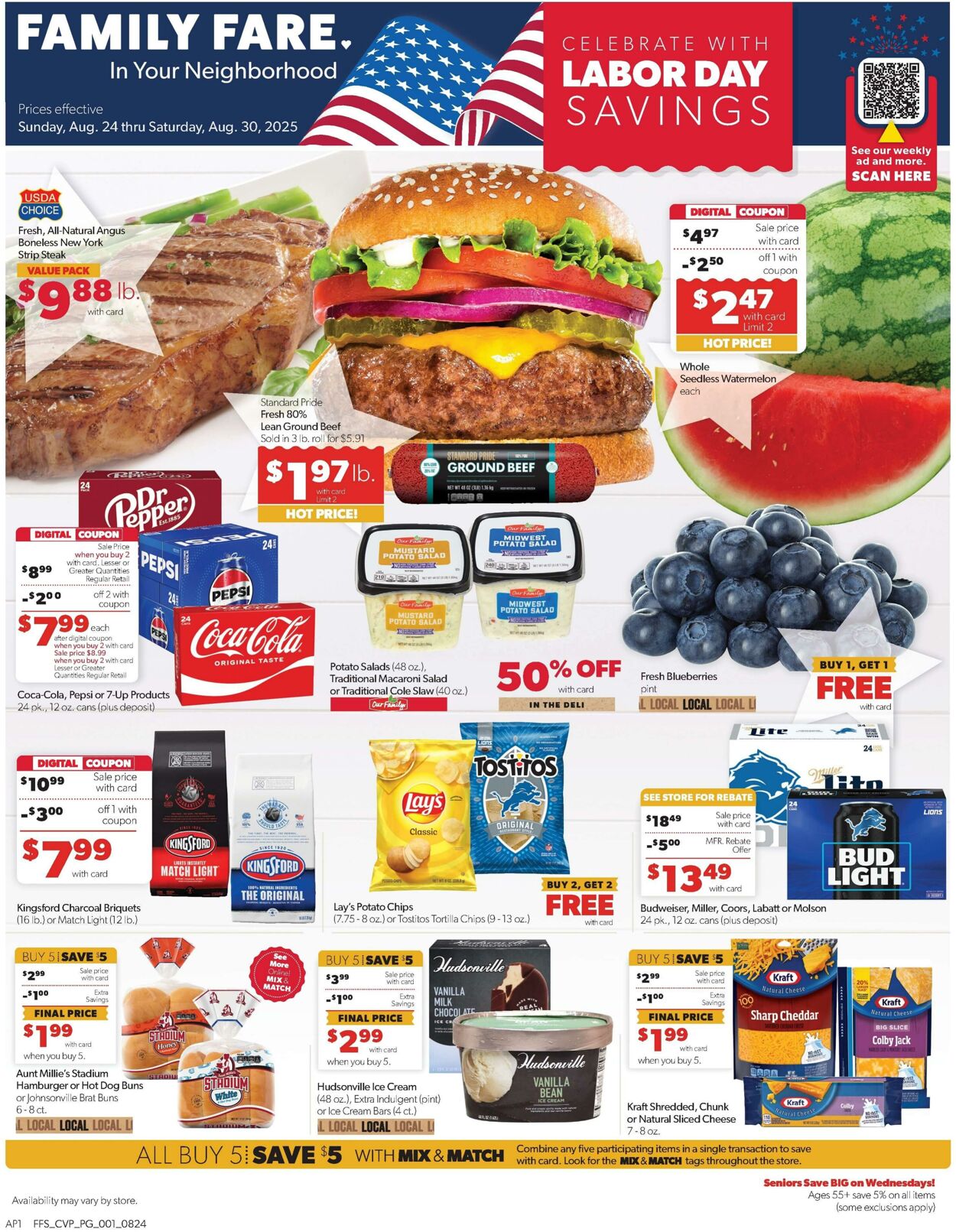 Weekly ad Family Fare 08/24/2025 - 08/30/2025