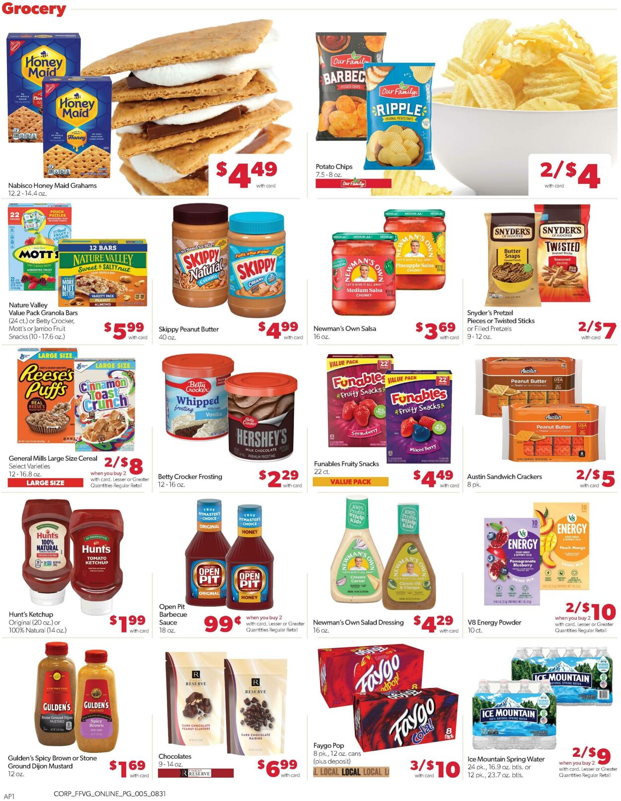 Weekly ad Family Fare 08/29/2025 - 08/30/2025