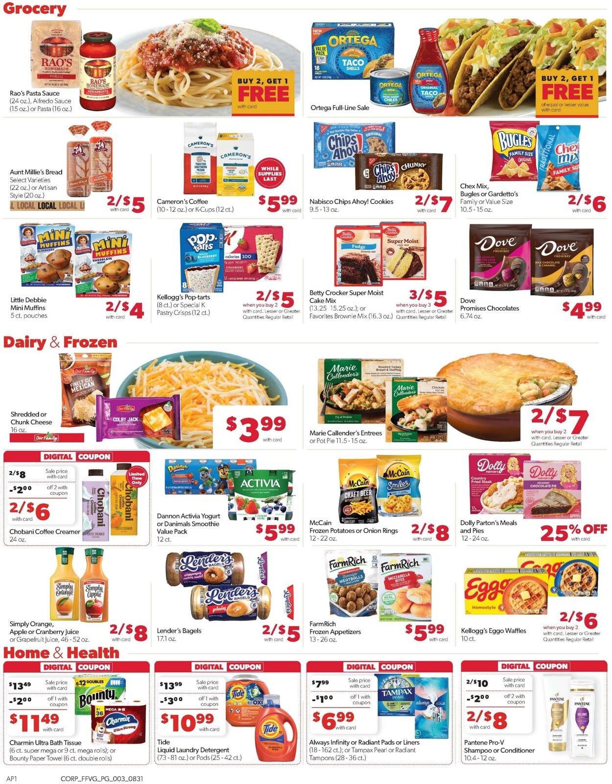 Weekly ad Family Fare 08/29/2025 - 08/30/2025