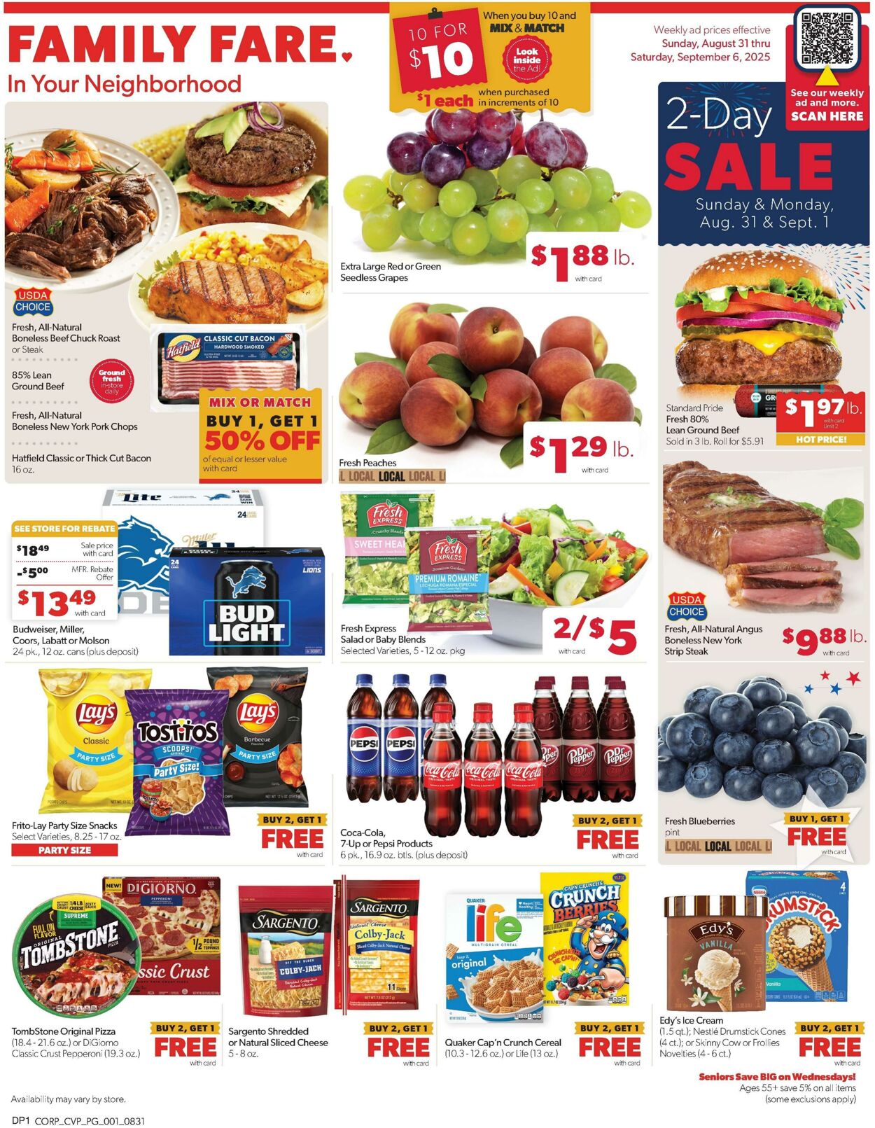 Weekly ad Family Fare 08/31/2025 - 09/06/2025
