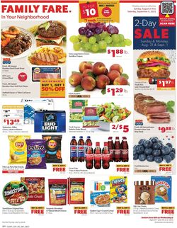 Weekly ad Family Fare 08/31/2025 - 09/06/2025