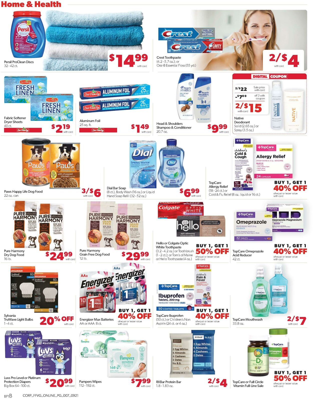 Weekly ad Family Fare 09/21/2025 - 09/27/2025