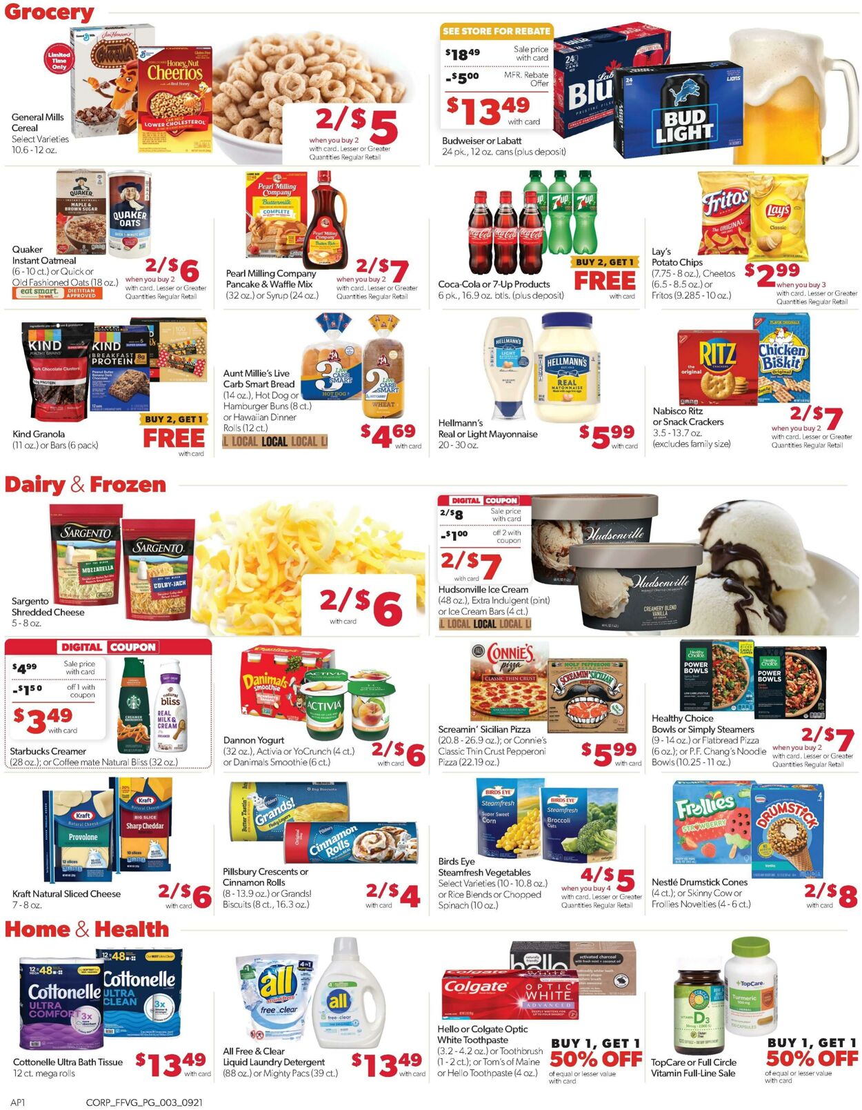 Weekly ad Family Fare 09/19/2025 - 09/20/2025